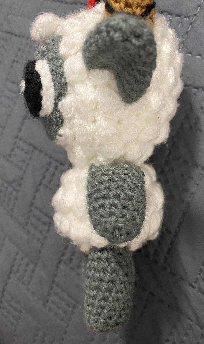 The Lamb From Cult of the Lamb Crochet Pattern Etsy Ireland