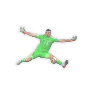 Argentina Dibu Martinez 23 Trophy World Cup Qatar 2022 Decal Sticker GOAT Messi 10 Aston Villa World Champion