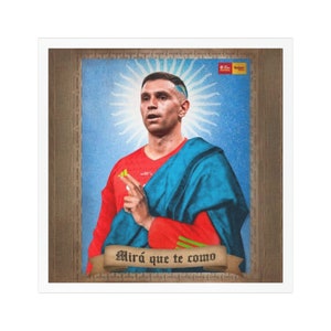 Argentina Dibu Martinez 23 Trophy World Cup Qatar 2022 Decal Sticker GOAT Messi 10 Aston Villa