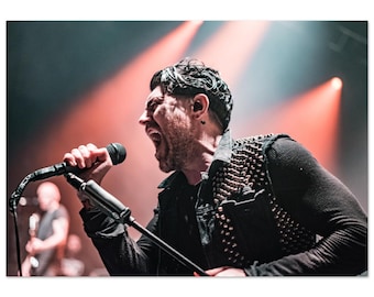 AFI Live In Glasgow, Classic Semi-Glossy Paper Poster