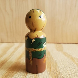 Scarecrow Peg Doll