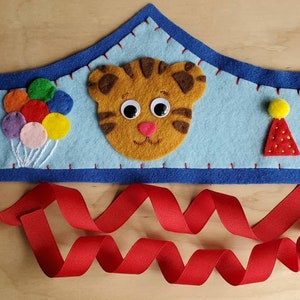 Waldorf Tiger Birthday Crown