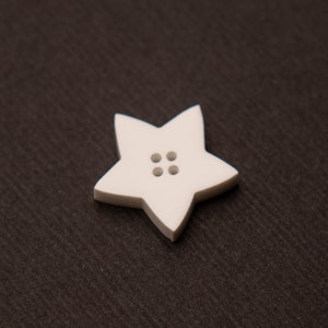 Star Sewing Button Crochet Button Knitting Button Decorative Notion  2&quot; 1&quot; 3/4&quot; 1/2&quot;