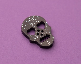 Skull Sewing Button Crochet Button Knitting Button Decorative Notion  2" 1" 3/4" 1/2"