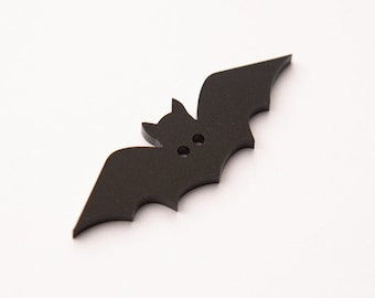 Bat Sewing Button Crochet Button Knitting Button Decorative Notion  2" 1" 3/4"