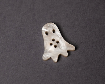 Ghost Sewing Button Crochet Button Knitting Button Doll Making Decorative Notion 2" 1" 3/4" 1/2"