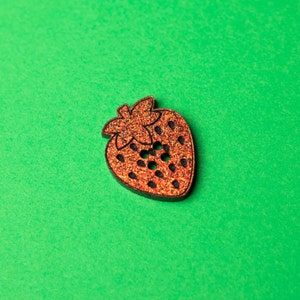 Strawberry Sewing Button Crochet Button Knitting Button Decorative Notion  2" 1" 3/4"