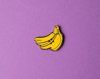 Bananas Sewing Button Crochet Button Knitting Button Doll Making Decorative Notion  2" 1" 3/4"