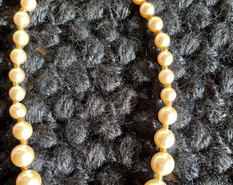 12 in Graduated Faux Pearl Necklace