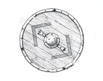 Bjorn Ironside Viking Shield - DESCARGA DIGITAL
