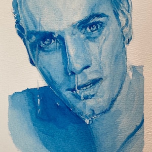 Trainspotting- Reproduccion de acuarela original