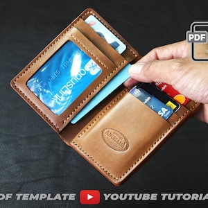 Window Pocket Vertical Wallet - PDF Pattern With Tutorial || PDF A4 ...
