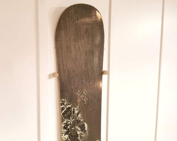 Floating Snowboard Holder Wall Mount Minimalist Simple Snowboard