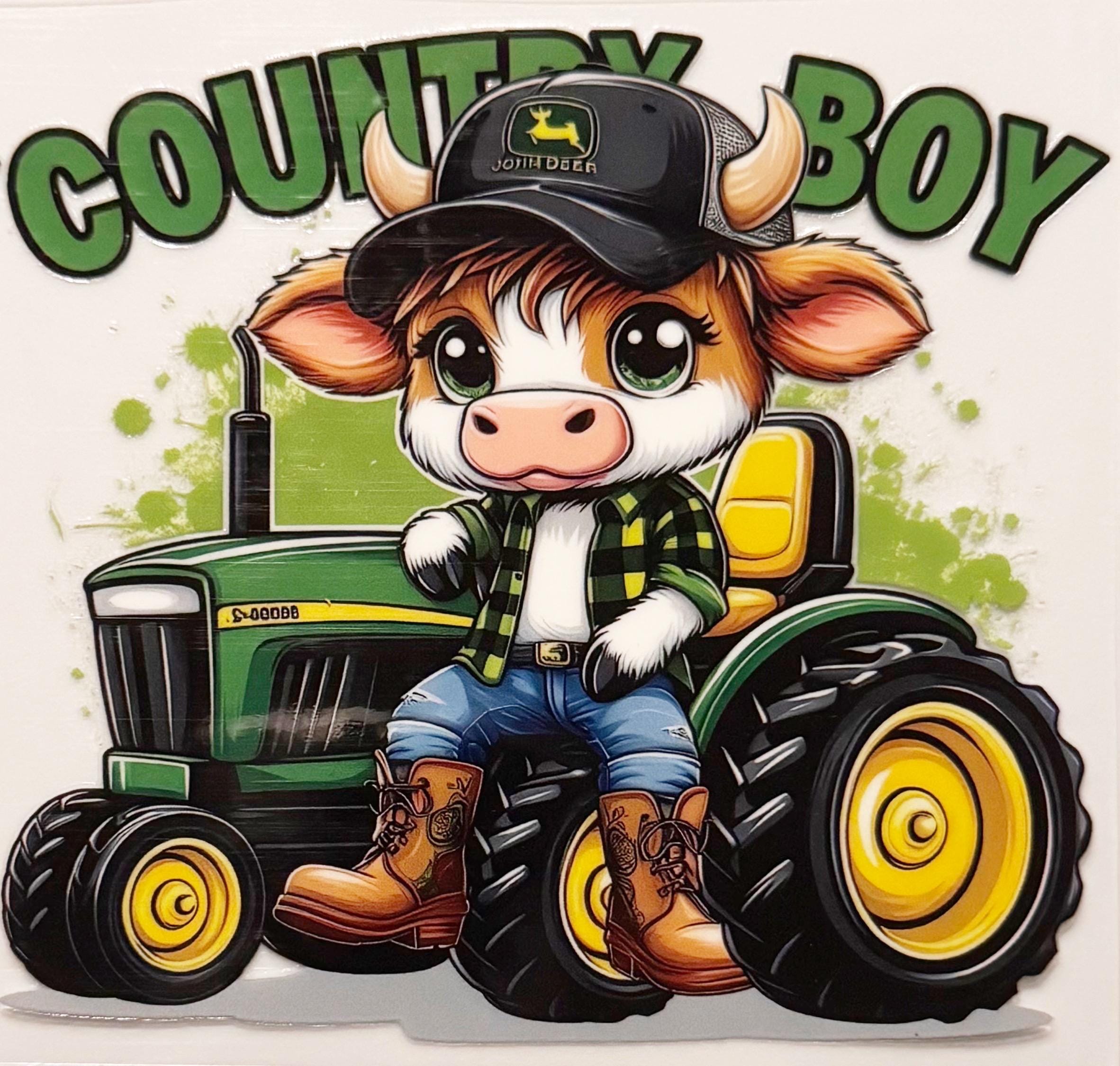 Country Boy - UVDTF Decal - Etsy
