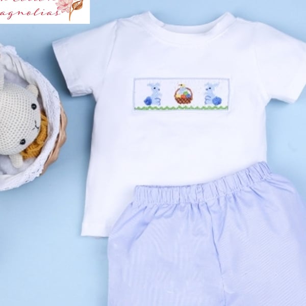 Easter Outfit Baby Boy Smocked Etsy