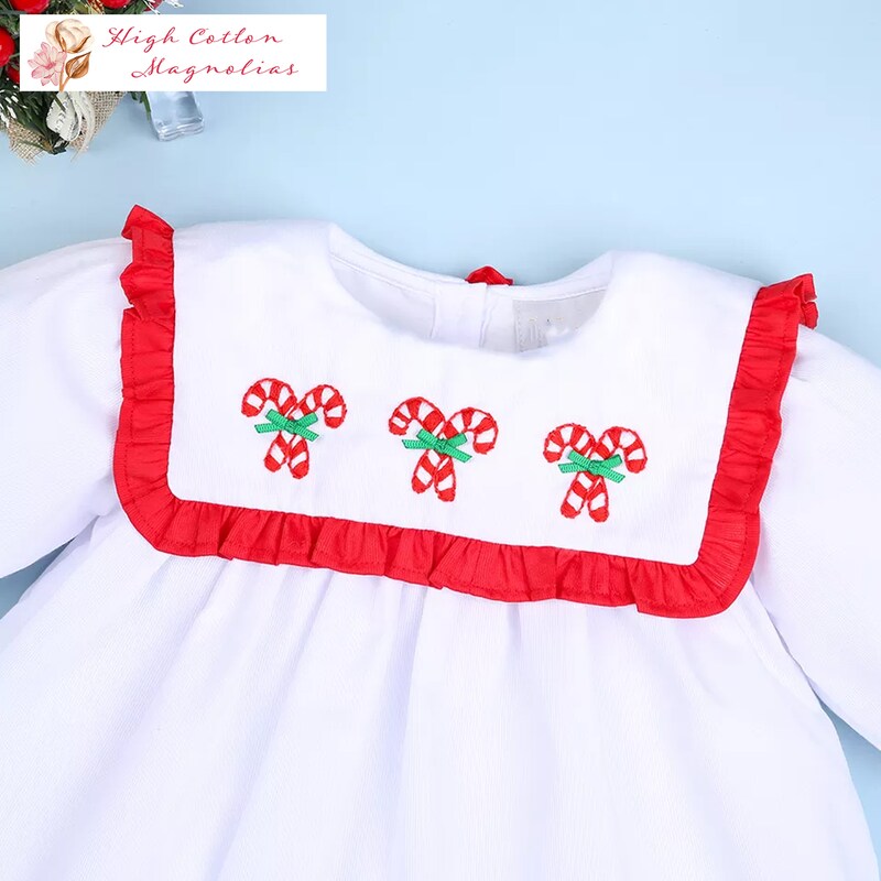 Candy Cane Jersey Dress main image 1