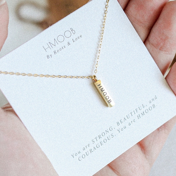 HMOOB -  Meaningful Minimalist Necklace for Hmong Women, Gift for Her, Dainty Everyday Minimalist Style