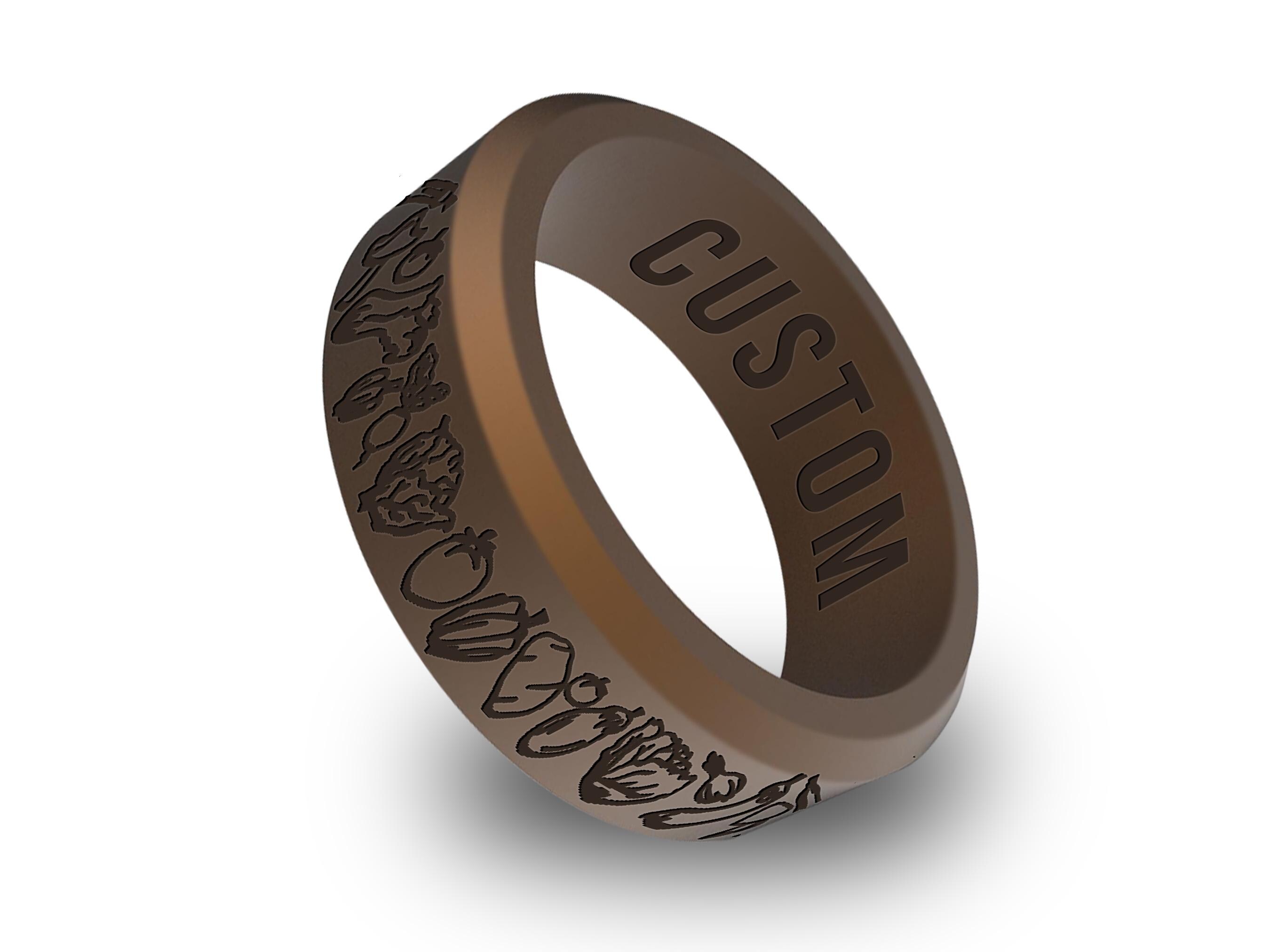Wildfire Ring Western Vegetables Chef Ring Personalized Silicone ...