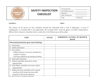 Sicherheitsprüfliste, Sicherheitsprüfliste, Sicherheitsprüfliste, HSE Report, Sicherheitsprüfer #hashtag