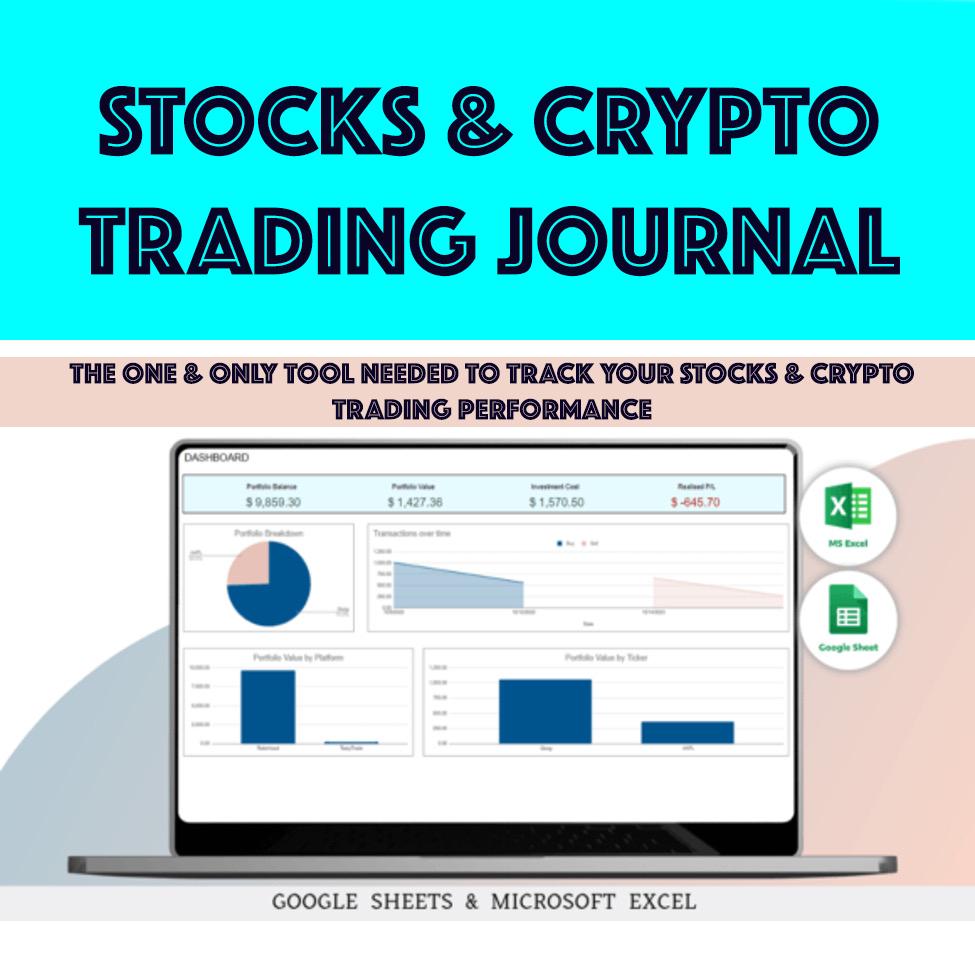 株式と暗号通貨またはビットコイン取引ジャーナル #Bitcoin #XRP #Solana #Sui