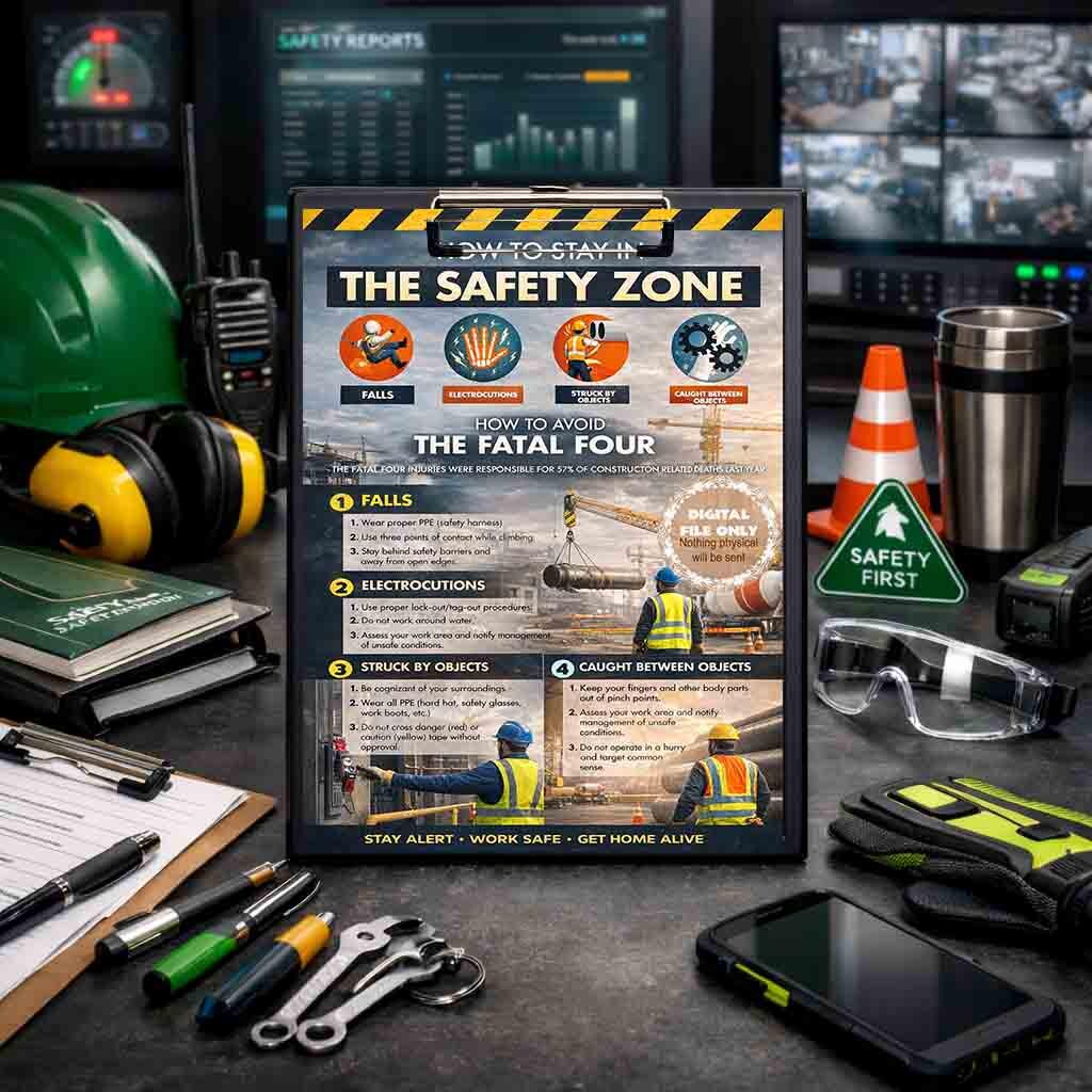 How to Stay in the Safety Zone #safetyposter - Etsy