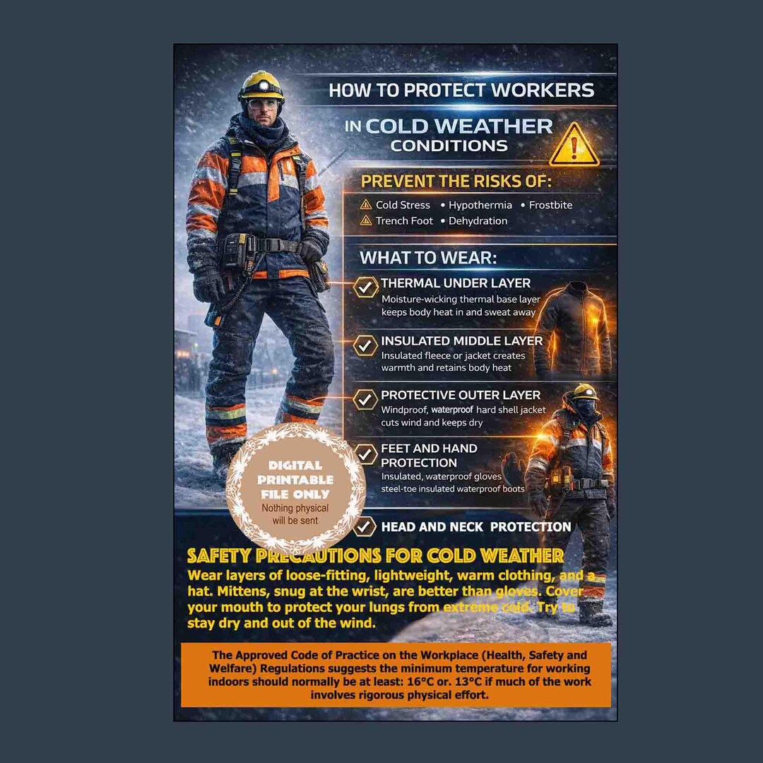 How to Protect Workers in Cold Weather Condition - Etsy