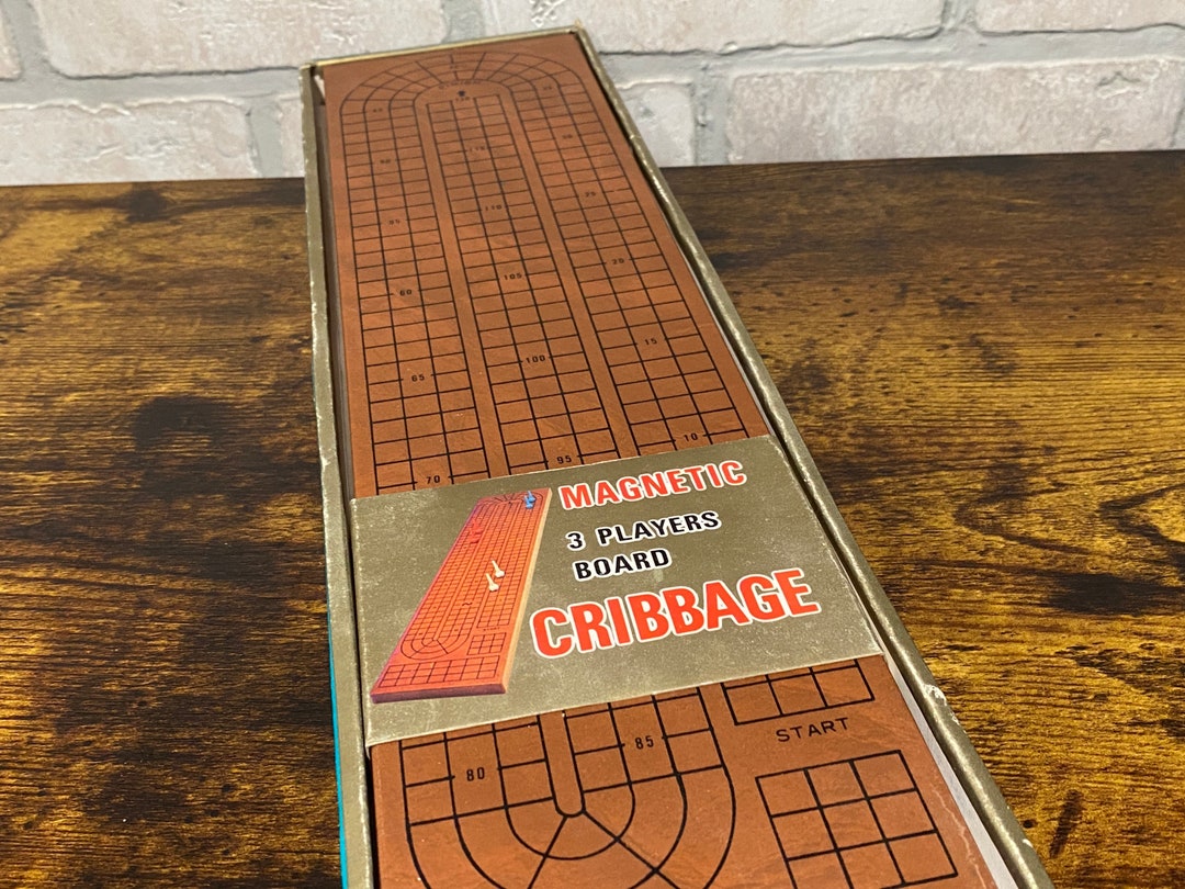 Cribbage Board 3 Player Cribbage Board Card Game Etsy
