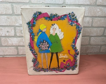 Barbie Carrying Case, Wardrobe Storage, Vintage Barbie Storage,