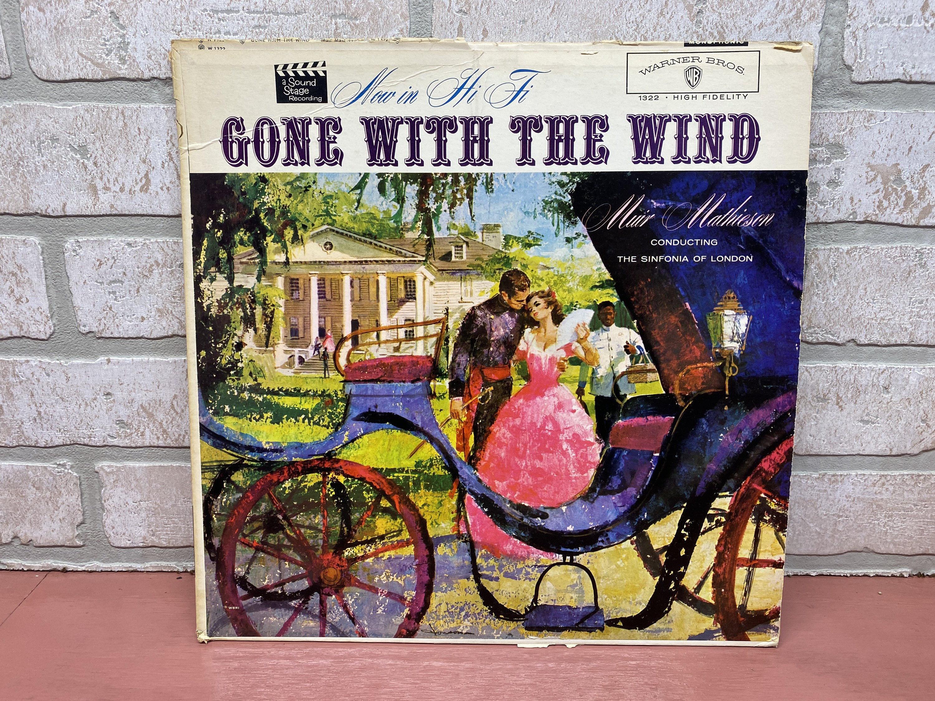 Cine & Musica Los Oscar musicales Disco Vinilo LPSalvat Gone With THe Wind,  Fama