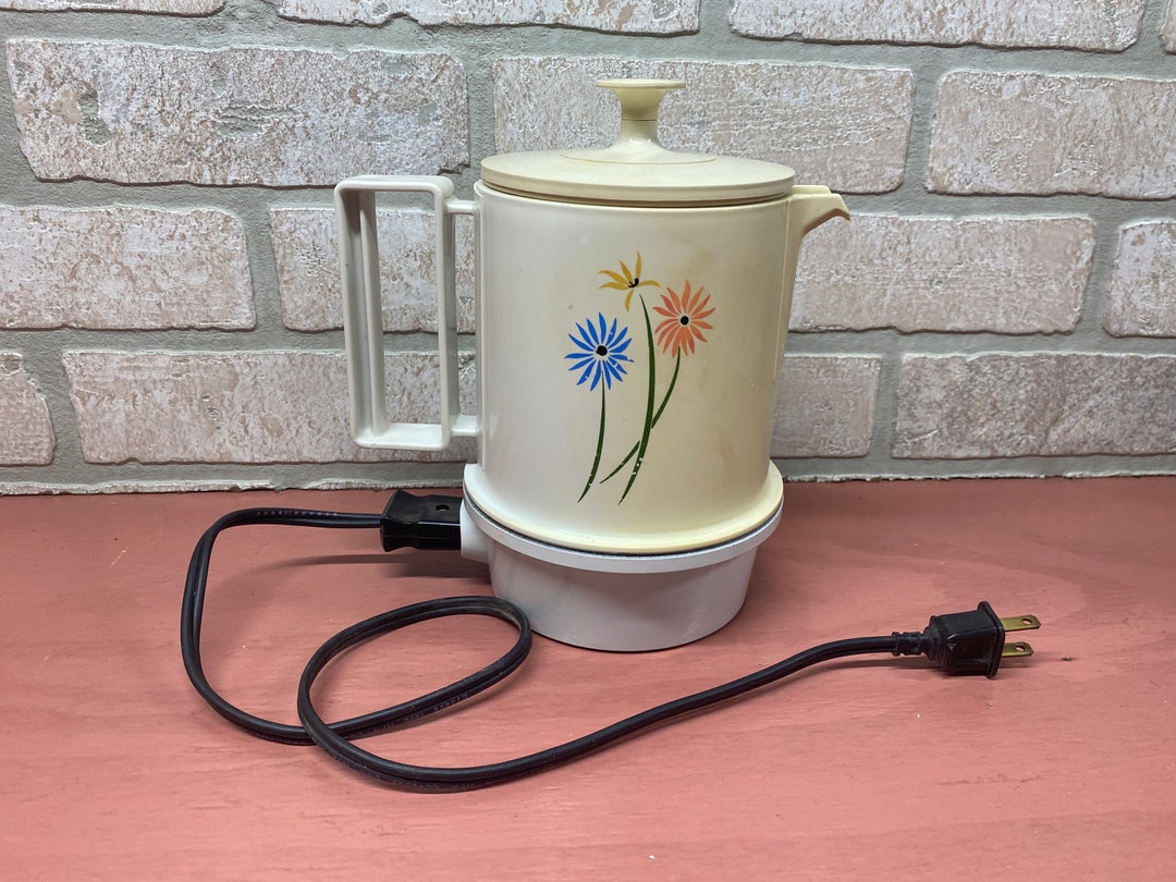 Vintage Poly Pot Hot Water Heater, Small Appliance, Vintage Home Etsy