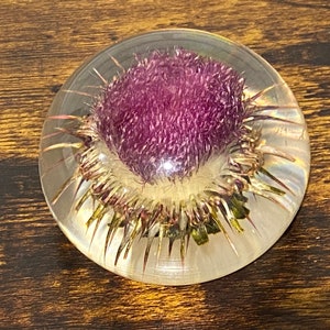 Floral Paperweight, Tarax Infinity Products, Ltd, Handcrafted in Canada, Paperweight
