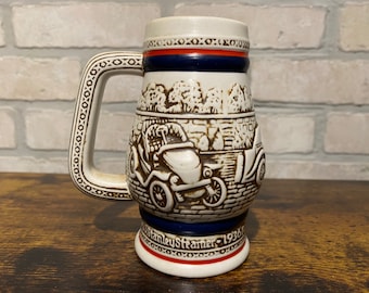 Collectible Avon Automobile Beer Stein, 1982