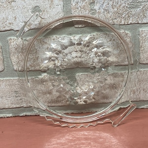 Glass Handled Serving Dish, Serving Platter, Home Decor