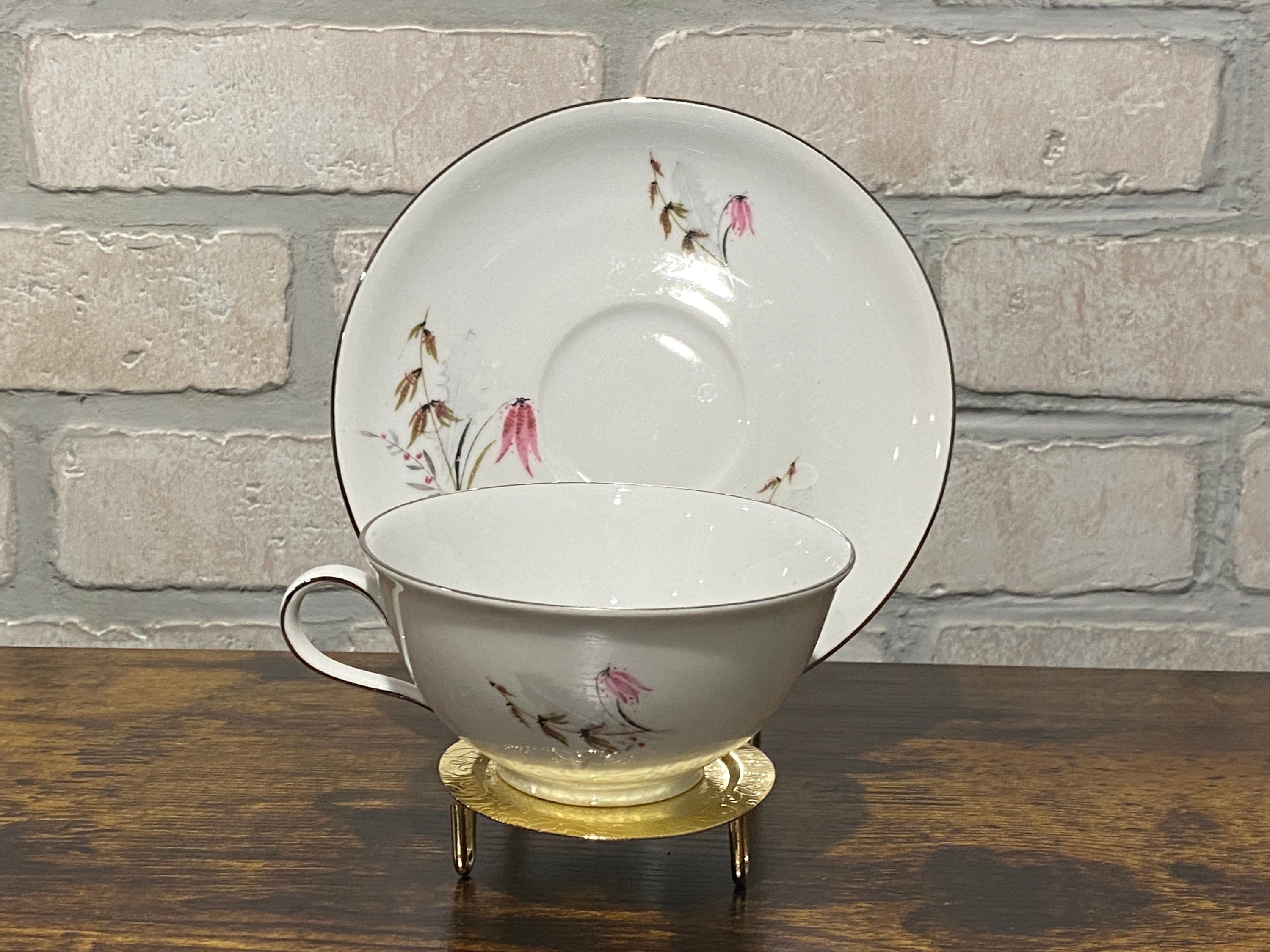 Vintage Tea Cup and Saucer Set, Royal Duchess Fine China, Bavaria