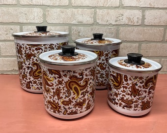 Sugar and Flour Canisters (2 Pack) - Etsy