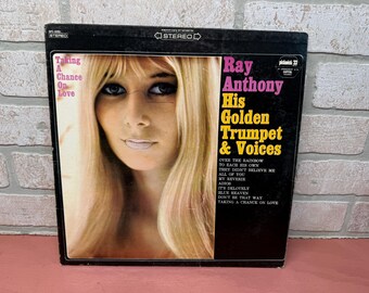 Ray Anthony Vintage Vinyl Record, Vintage Vinyl Collection, Taking a Chance on Love