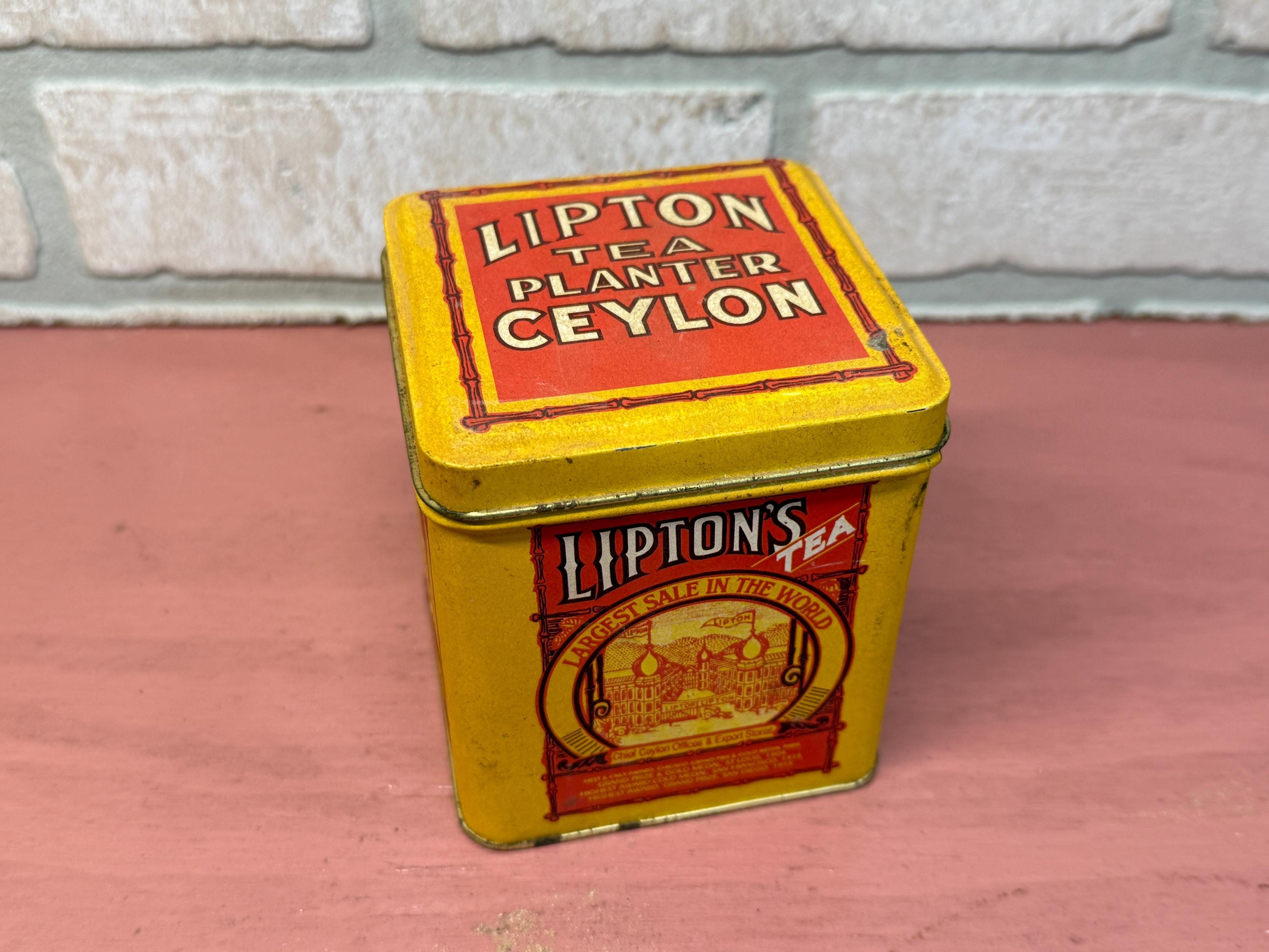 Lipton Tea Canister - Etsy