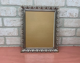 Vintage Rose Picture Frame,