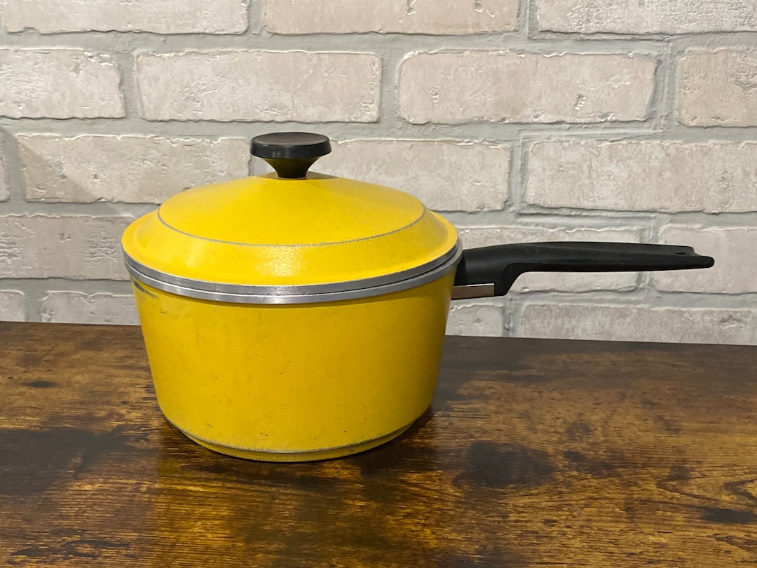 Vintage Yellow West Bend Pot Vintage Cooking Supplies Yellow Etsy