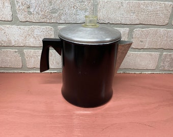 Cafetière Percolateur Comet Vintage Aluminium 9 Tasses - USA - Pour Camping Ou Feu De Camp