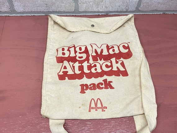 Vintage Big Mac Attack Pack Backpack, Vintage McD… - image 1