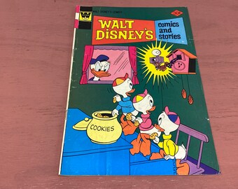 Vintage Walt Disney’s Comics and Stories #435, Volume 37, Comic Book, Graphic Novel, Gold Key Book, 1976