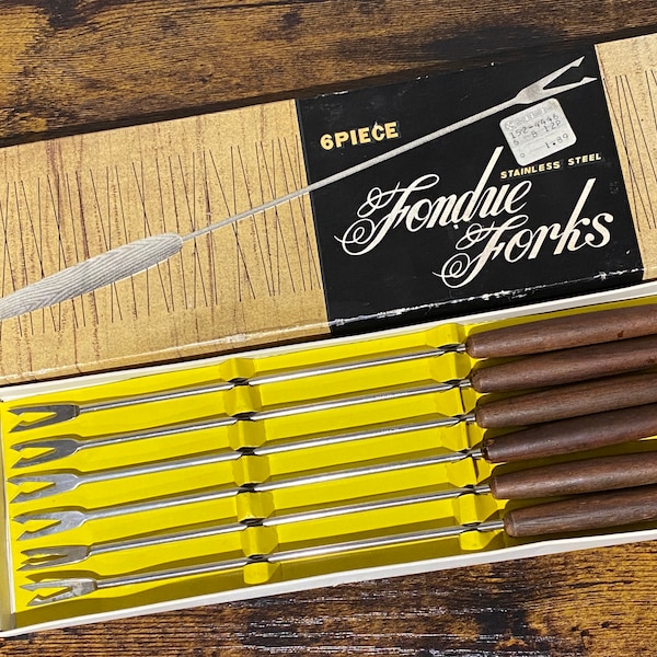 Set of 6 Fondue Forks