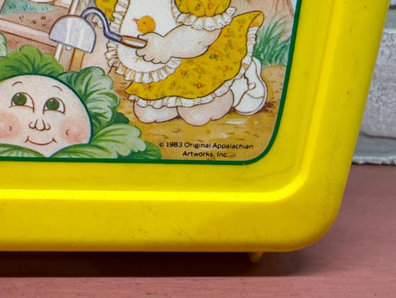 Cabbage Patch Lunch Box with Thermos, Vintage The… - image 5