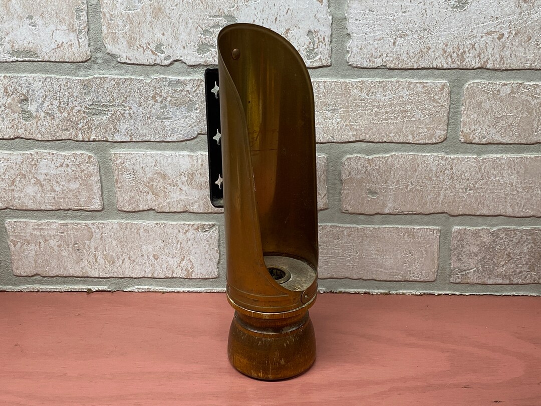 Vintage Copper Candle Holder, Hand Held Candle Holder, Vintage Home