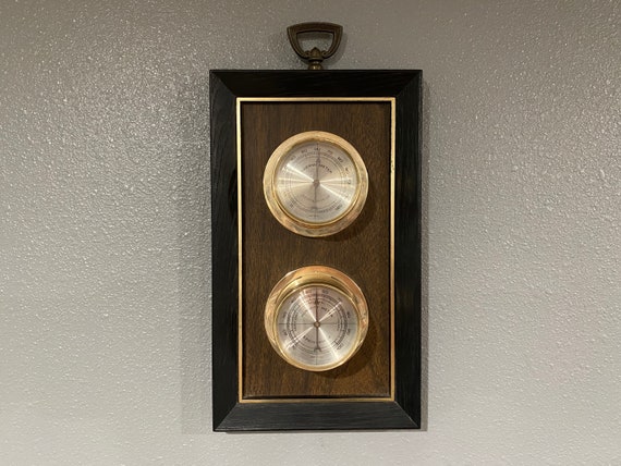 Vintage Barometer Weather Monitor Home Appliances Vintage 