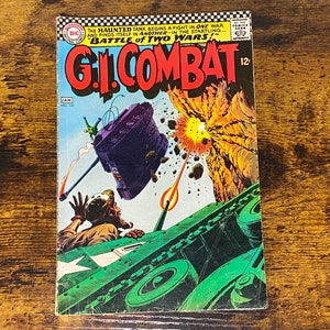 G.I. Combat “Battle Of Two Wars”, Vintage DC Comic, Graphic Novel, Issue No. 121, January, 1952