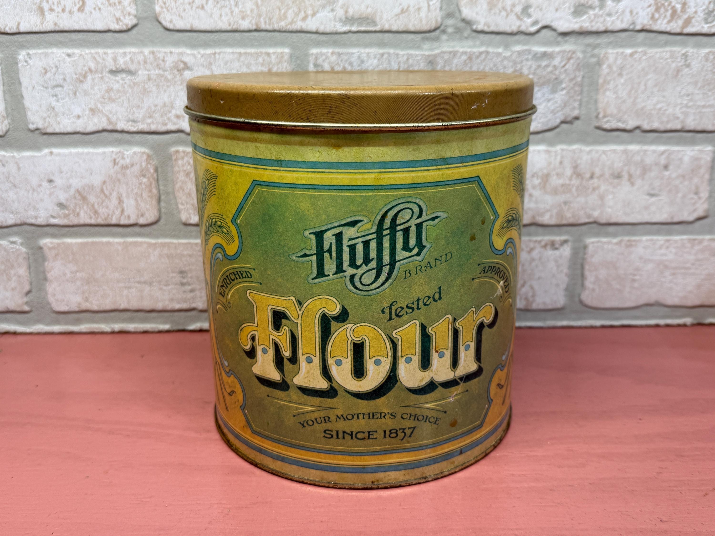 Fluffy Flour Tin - Etsy