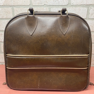 Vintage Brown Zipper Bowling Ball Bag and Black Ball - sporting goods - by  owner - sale - craigslist