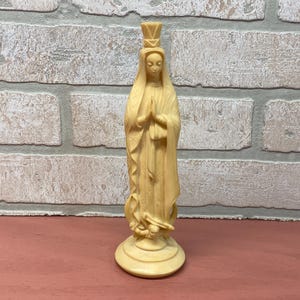 Virgin Mary Statuette, Collectible, Religious Statue, Virgin Mary, Bianchi
